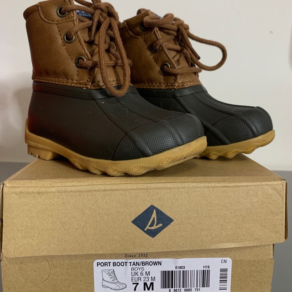 Toddler sperry boots